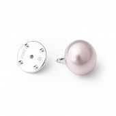 Brosa argint cu perla naturala roz pudra Pin DiAmanti EFB011BR_L-G